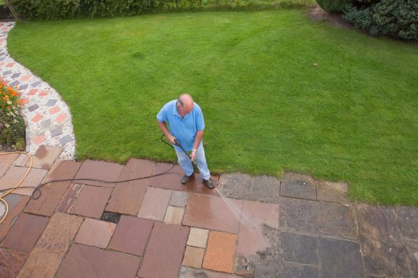 Pavers Pressure Washing in Peoria