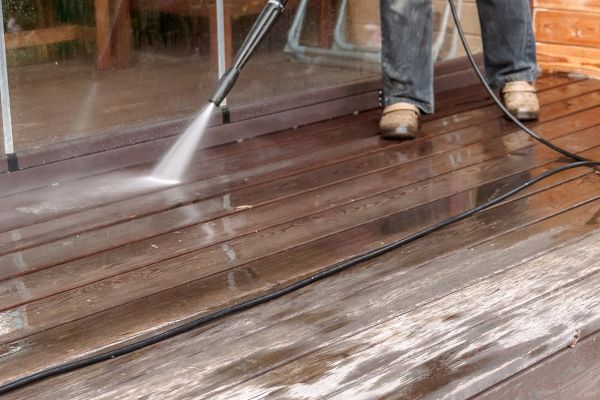 Pool Deck Power Washing in Peoria