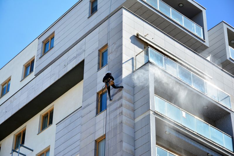 Commercial Building Powerwashing